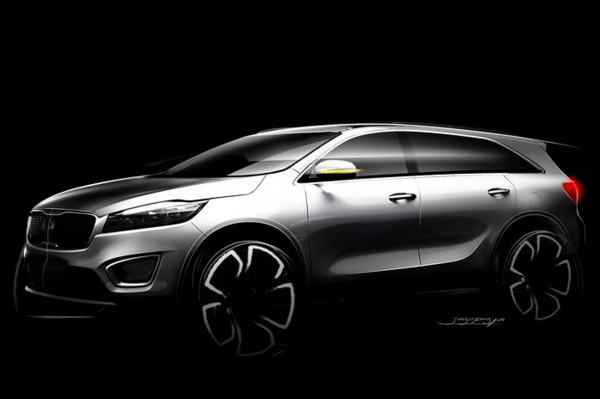 Kia показала первые изображения нового Sorento