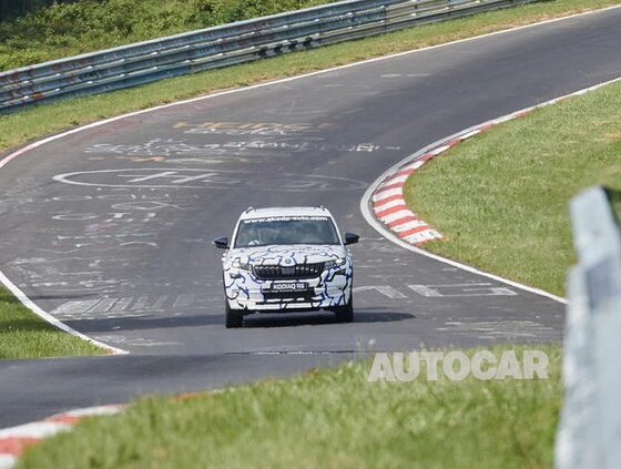«Заряженный» вариант Skoda Kodiaq замечен на «Северной петле»