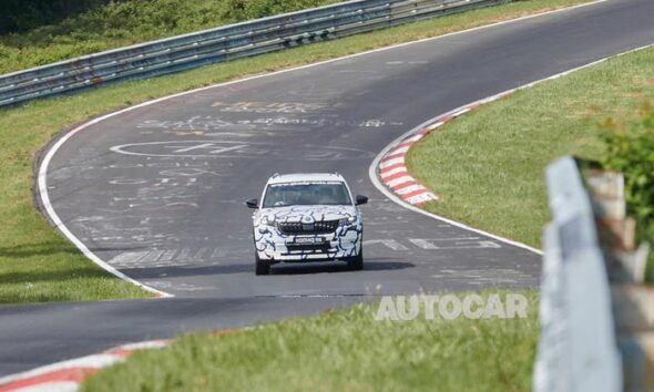 «Заряженный» вариант Skoda Kodiaq замечен на «Северной петле»