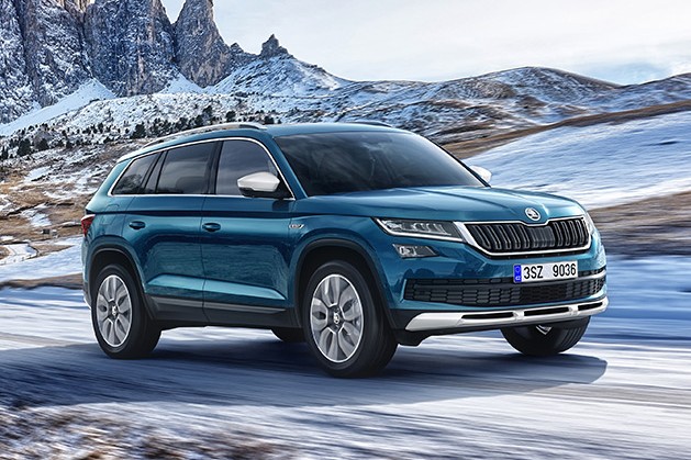 Внедорожный Kodiaq скоро дебютирует в Женеве