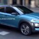 Hyundai Kona замечен в Мадриде уже без камуфляжа