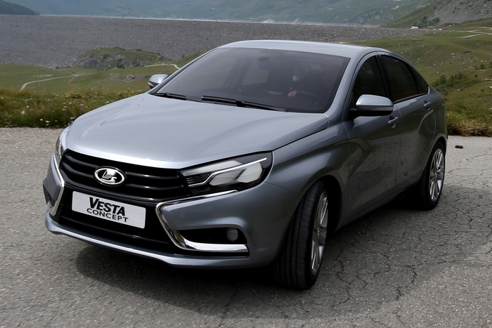 Первые серийные Lada Vesta будут оснащаться 106-сильным мотором