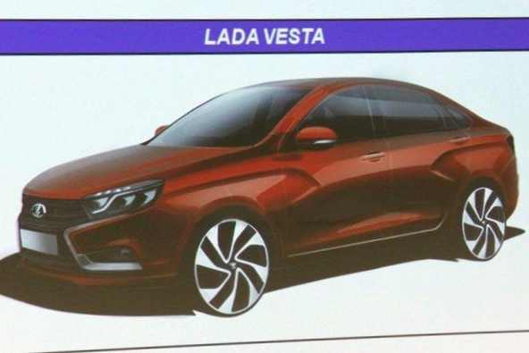 Серийный выпуск Lada Vesta стартует через 500 дней