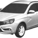 АвтоВАЗ запатентовал Lada Vesta в новом кузове