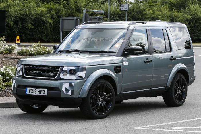 Обновленный Land Rover Discovery попался фотошпионам