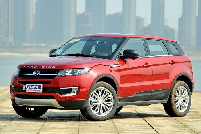 Китайскую подделку Range Rover Evoque признали законной
