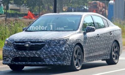 Модернизированный Subaru Legacy тестируют возле Детройта