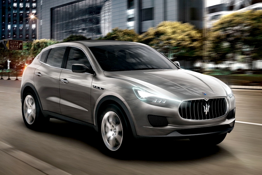 Первый внедорожник Maserati появится в январе