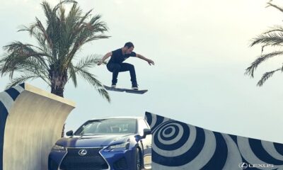Компания Lexus официально представила летающий скейтборд