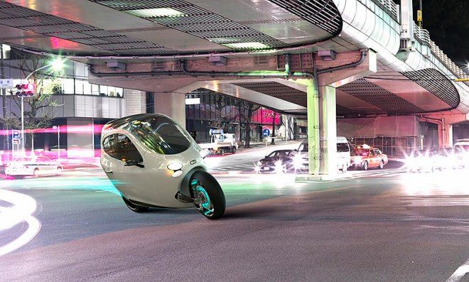 Двухколесный электромобиль Lit Motors C-1 разгоняется до 160 км/ч и никогда не падает