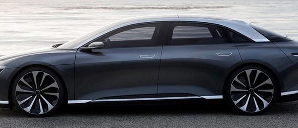Запас хода мощного электромобиля Lucid Air вырос до 650 км