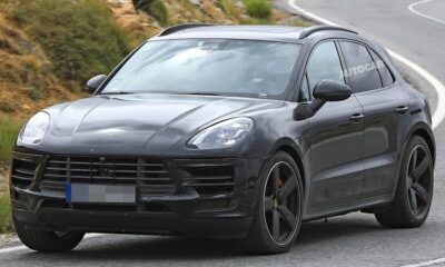 Новый Macan замечен во время тестов