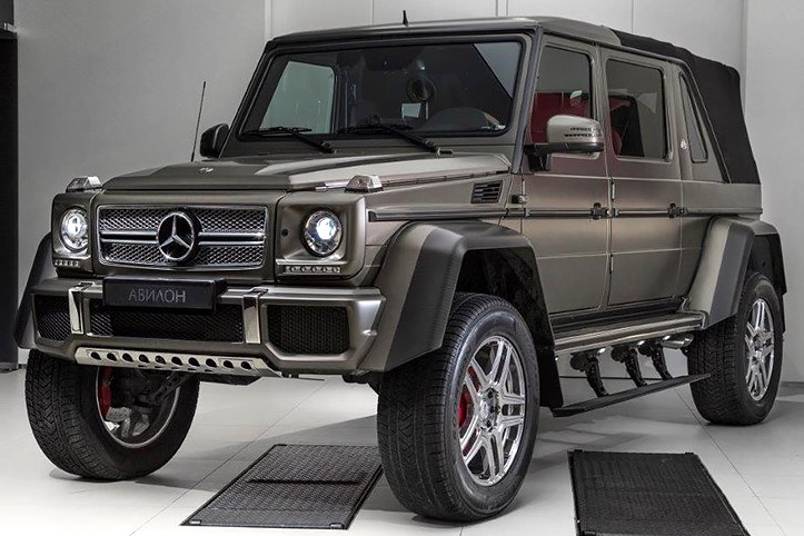 Внедорожник Mercedes-Maybach добрался до России