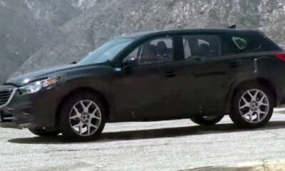 Кроссовер Mazda CX-9 был замечен практически без маскировки