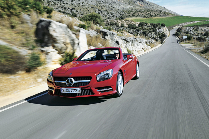 Mercedes SL 500. Валькирия из алюминия