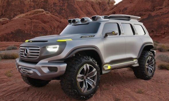 Mercedes готовит миниатюрный G-класс
