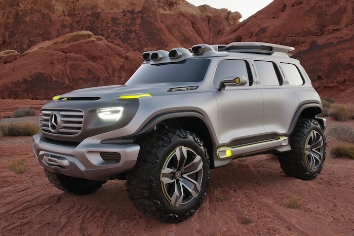 Mercedes готовит миниатюрный G-класс