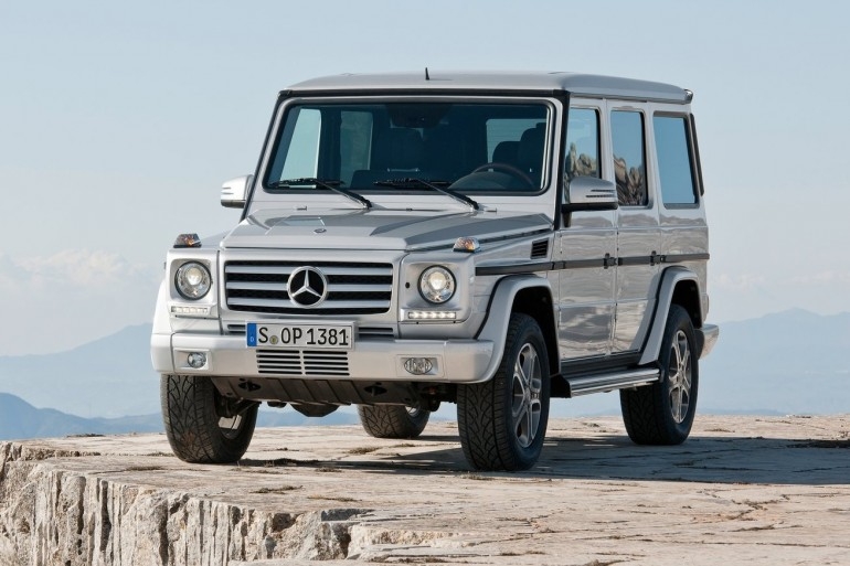 Mercedes-Benz G-класса сбросит 400 кг