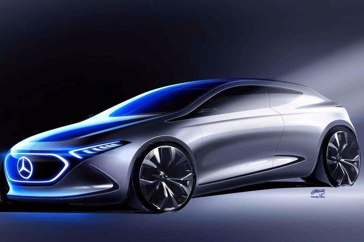Mercedes-Benz рассекретил экстерьер конкурента BMW i3