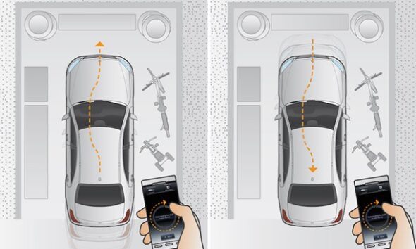 Как с помощью смартфона паркуется новый E-Class