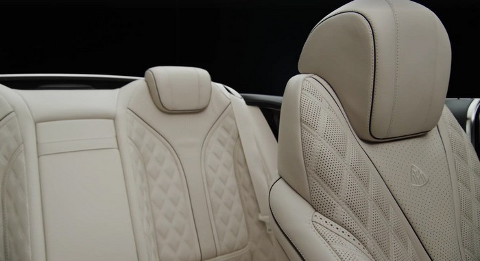 Роскошный кабриолет Mercedes-Maybach: первое видео
