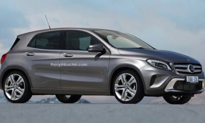 Компактный Mercedes: любопытная визуализация