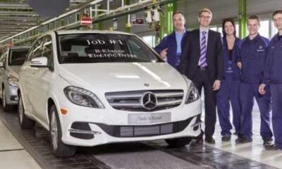 Mercedes выпустил электрокар на базе B-class