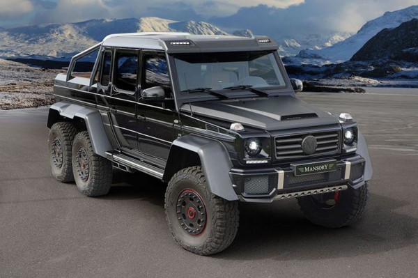Mercedes G63 AMG 6x6 после доработки получил мотор 840 л. с.