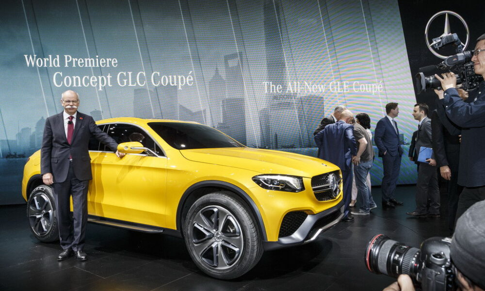 Шанхайский автосалон: мировая премьера Mercedes-Benz GLC Coupе