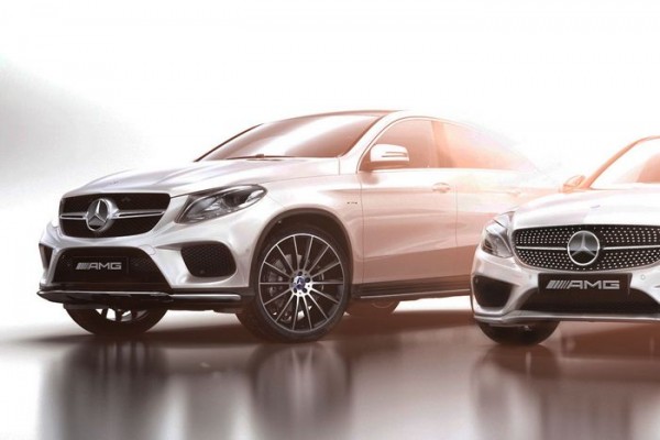 Mercedes-Benz показал первый тизер GLE Coupe