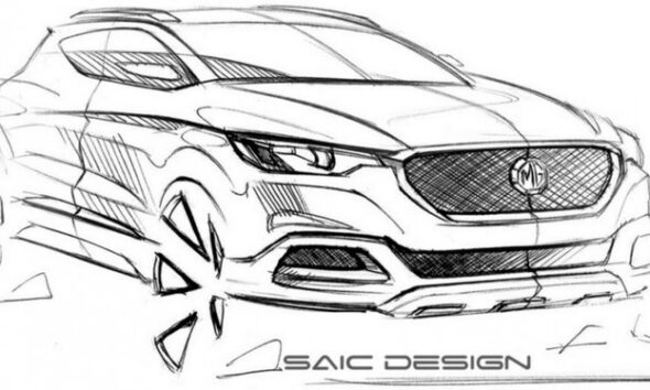 MG показала эскиз конкурента Nissan Juke