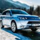 Гибридный Outlander смог проехать 830 км на одной заправке