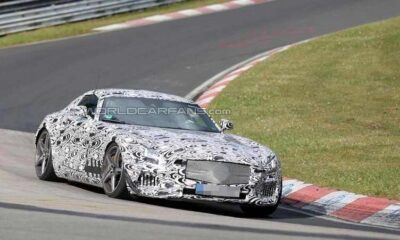 Mercedes проводит испытания нового спорткара AMG GT