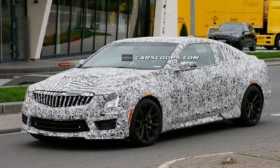 Cadillac ATS-V Coupe заметили на тестах