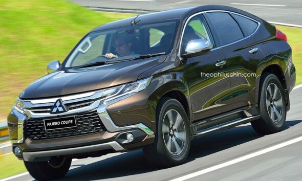Новый Mitsubishi Pajero Sport показали в версии купе