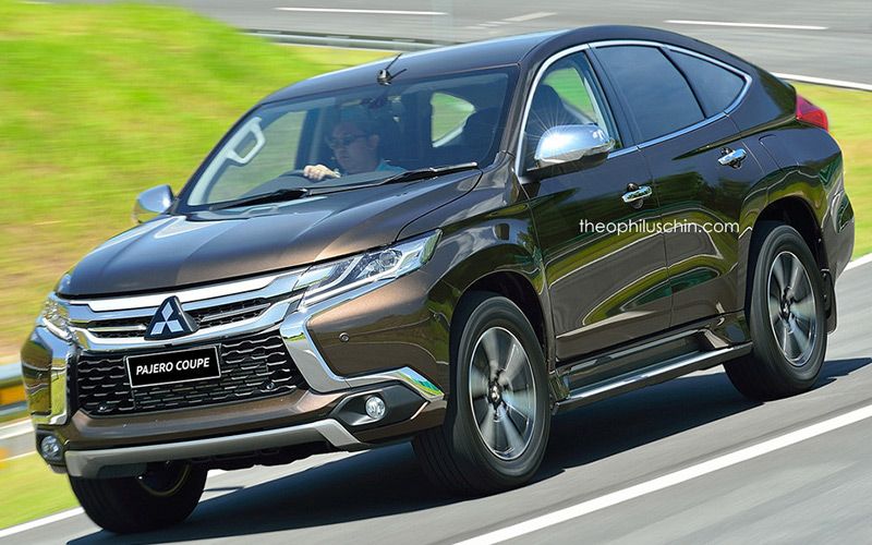 Новый Mitsubishi Pajero Sport показали в версии купе