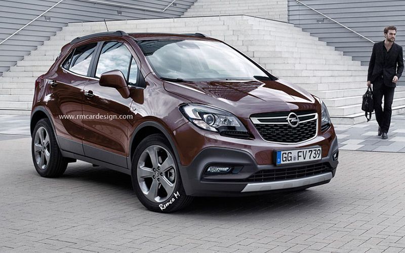 Обновленный Opel Mokka показывает все новые серийные детали