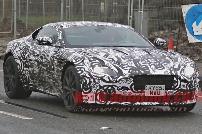 Aston Martin DB11 проходит финальные испытания