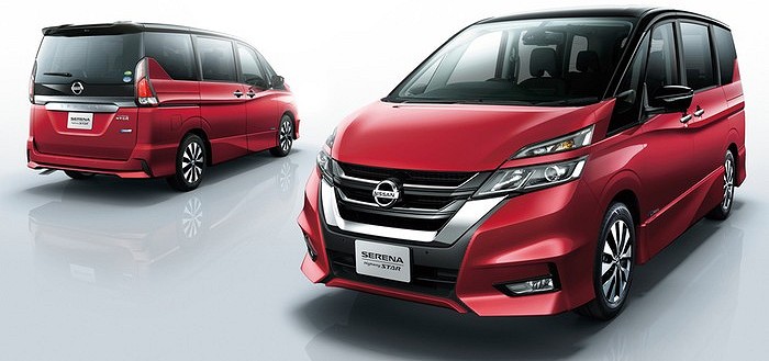 Nissan Serena — первый минивэн с автопилотом!