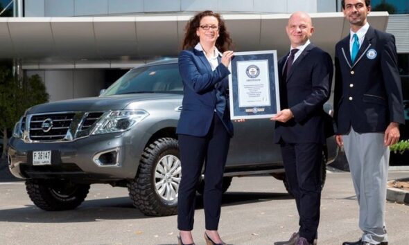 Nissan Patrol снова попал в Книгу рекордов Гиннесса