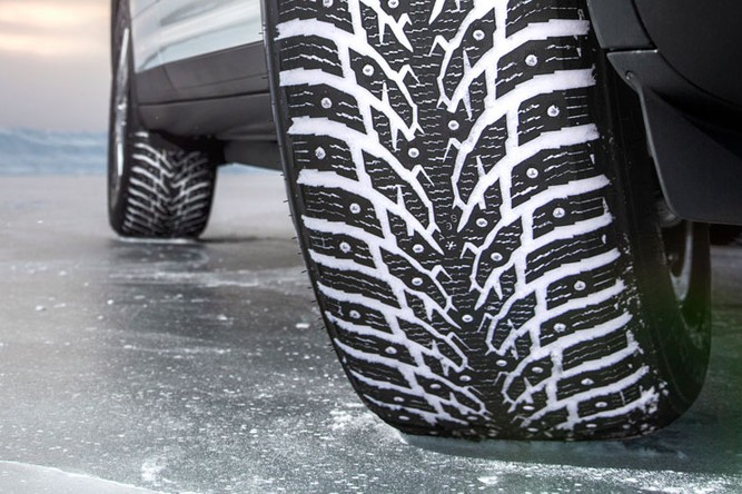 Уникальная концепция ошиповки новых шин Nokian Hakkapeliitta 9 SUV