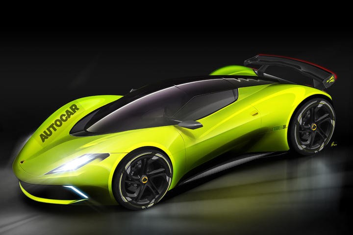 Lotus разрабатывает дорогой гиперкар на электротяге