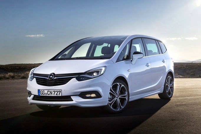 Opel тестирует новую Zafira