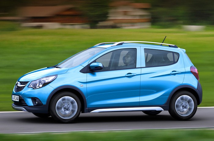 Хэтчбек Opel Karl к Парижу превратился во вседорожник