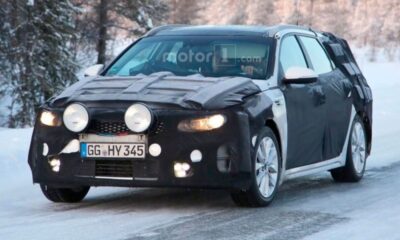 Kia вывела на зимние тесты новый спортивный универсал Optima Sportswagon