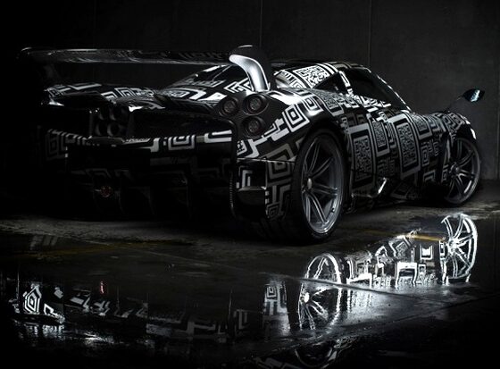 «Заряженный» суперкар Pagani Huayra: первое фото