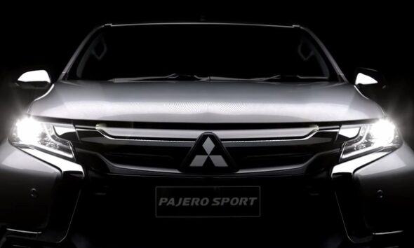 Mitsubishi вновь «засветил» свой внедорожник Pajero Sport 2016