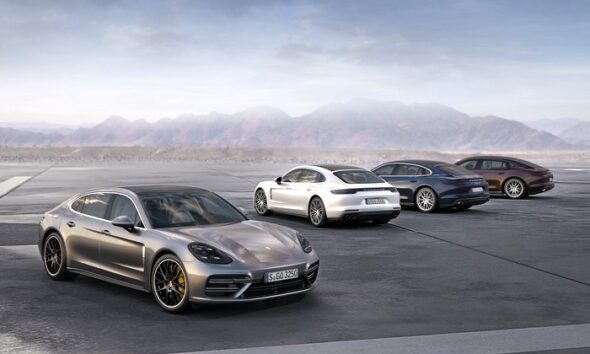 Porsche представляет новые модели семейства Panamera второго поколения