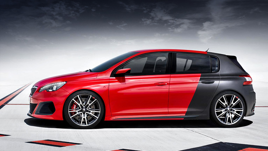 Представлена «зажигалка» Peugeot 308 R