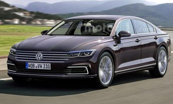 Второе поколение VW Phaeton показали в Сети